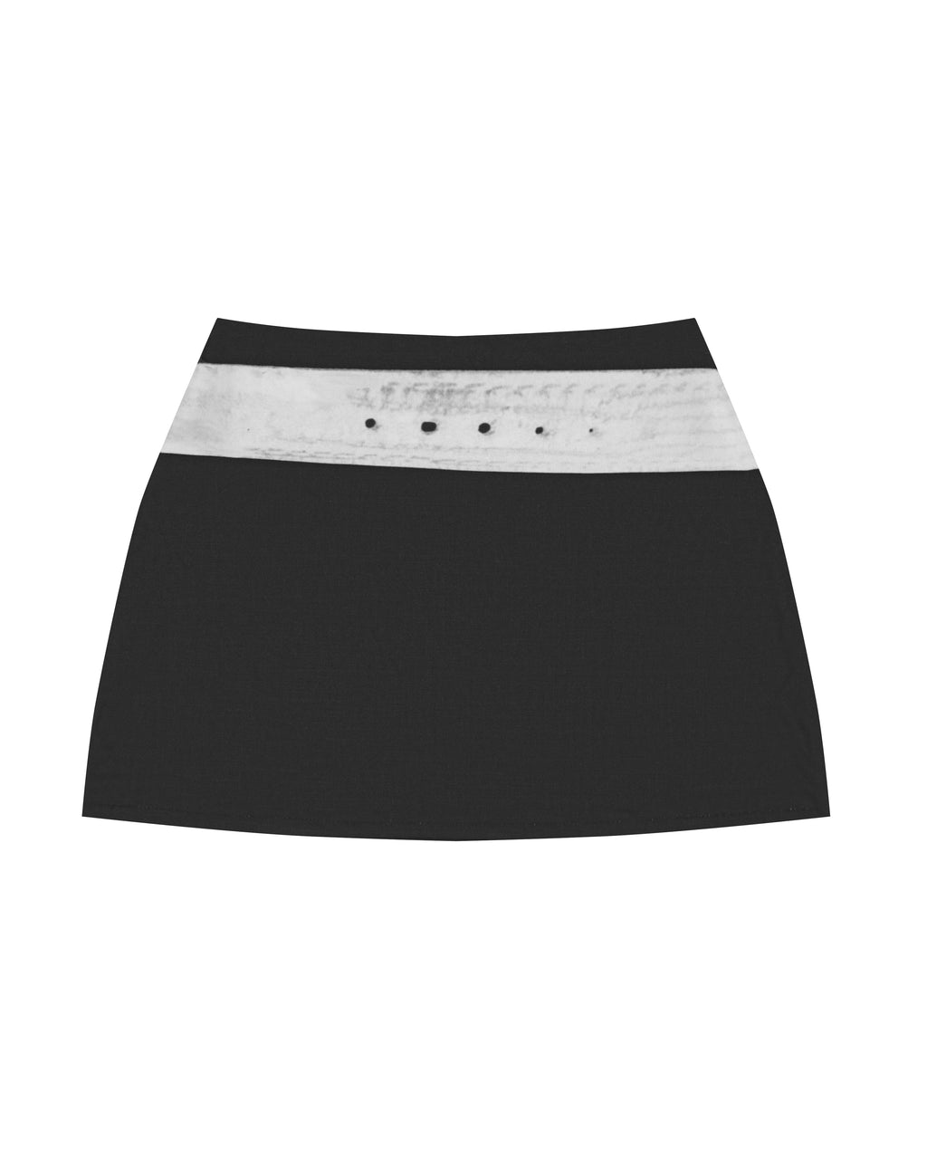 Belt Mini Skirt