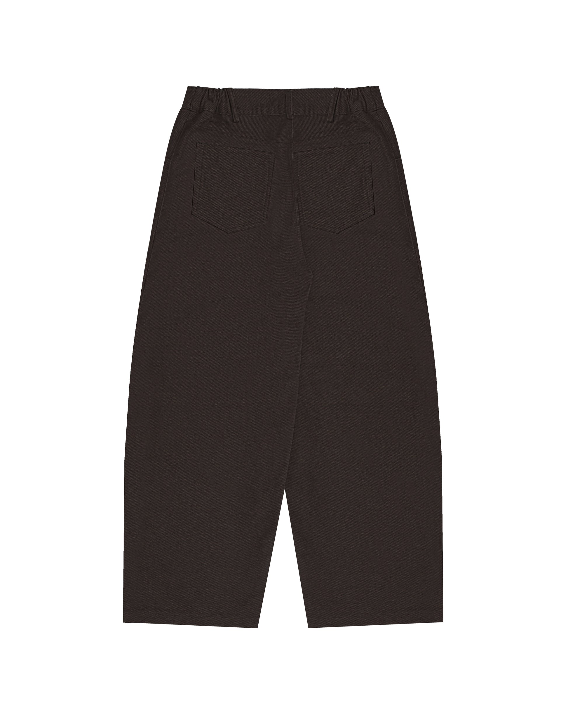 Balloon Pants in Dark Brown