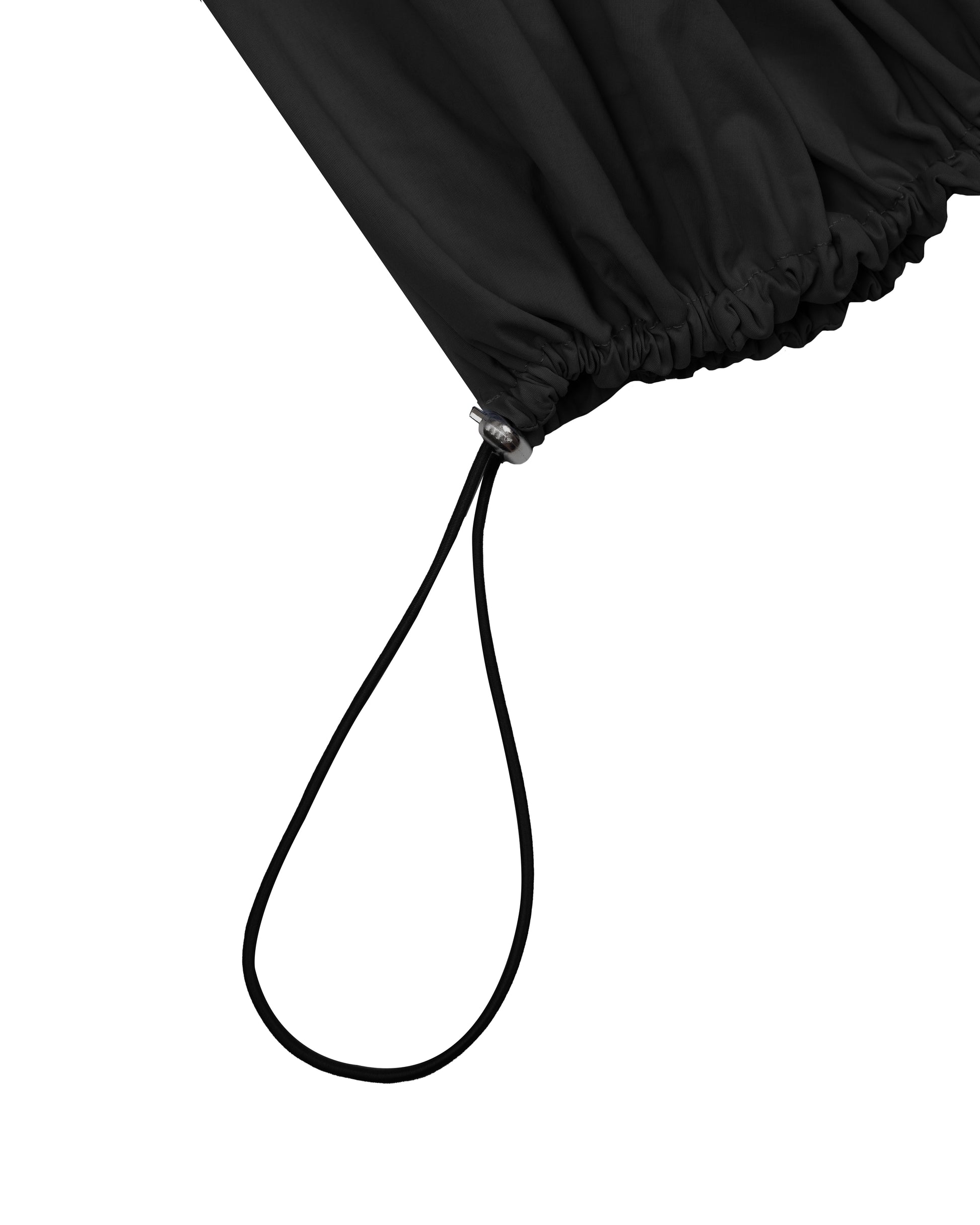 Bisou Drawstring Skirt in Black