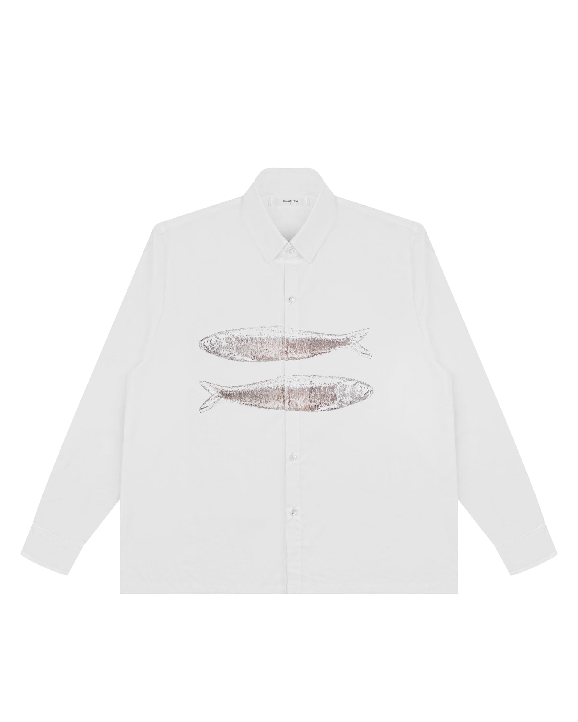 Fish Shirt in White