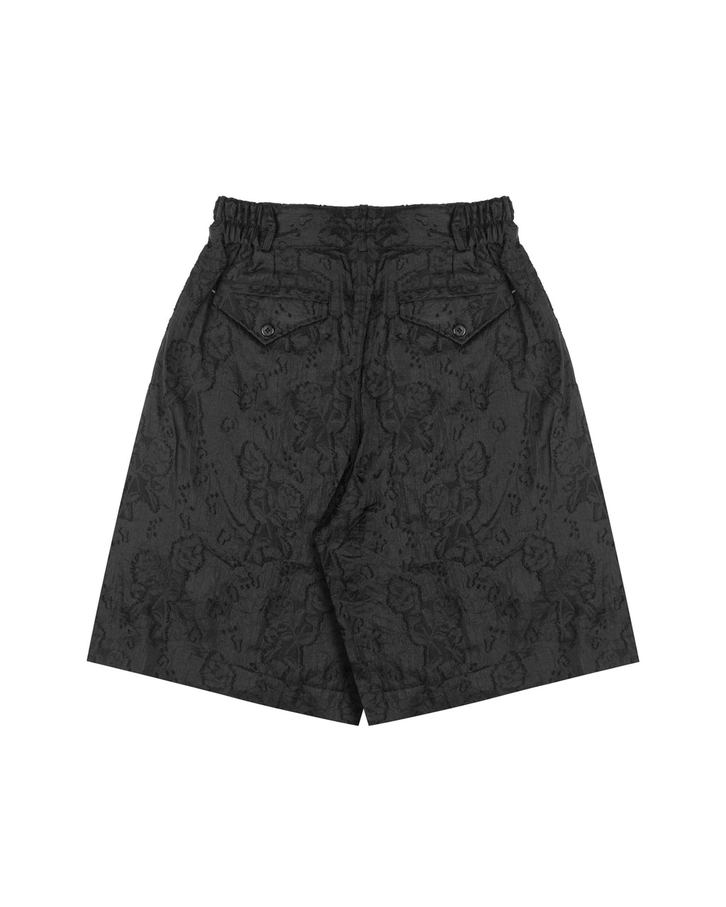 Organza Jorts in Black
