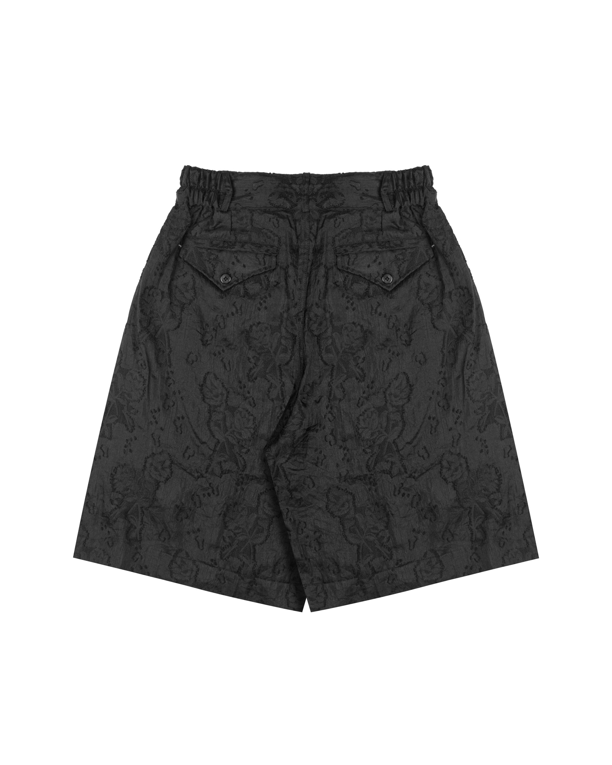 Organza Jorts in Black