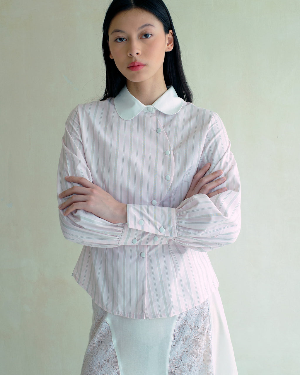 Baxter Shirt in Sorbet Stripes