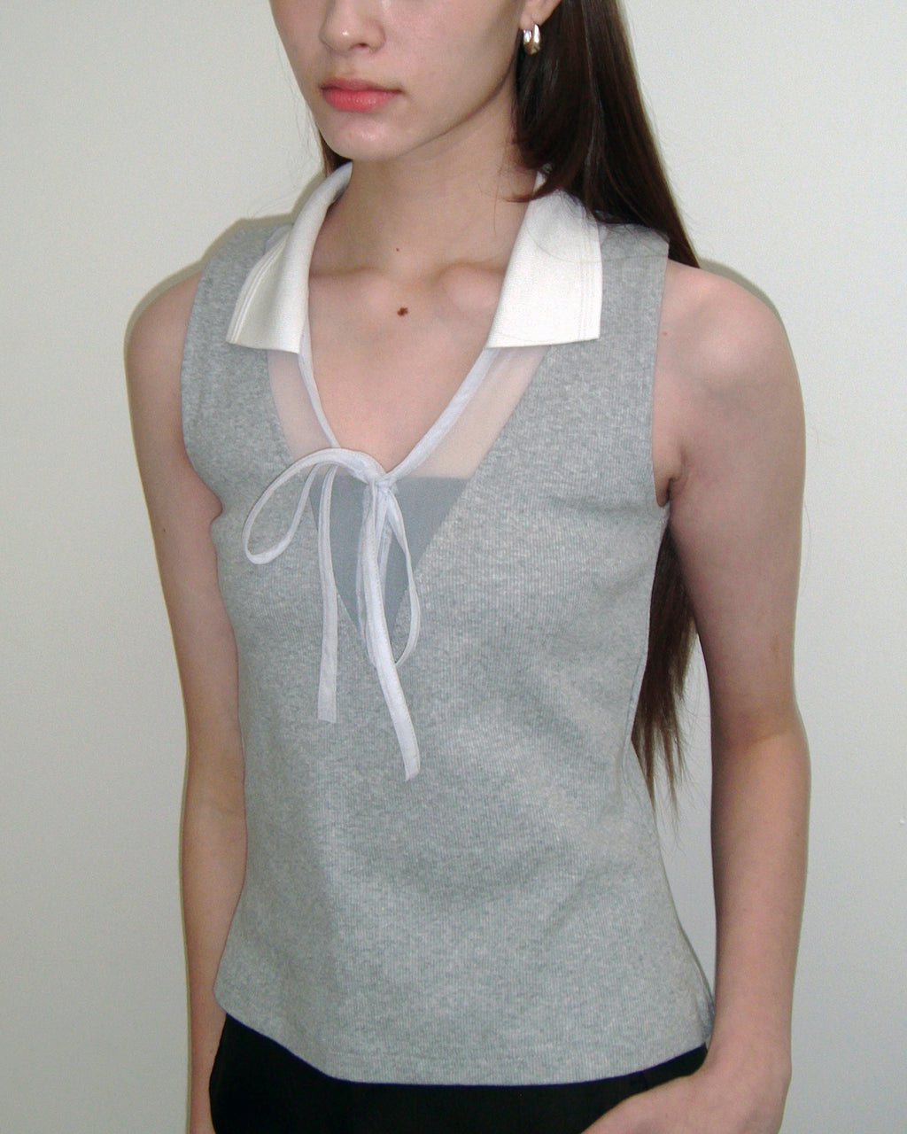 Tashi Top in Grey