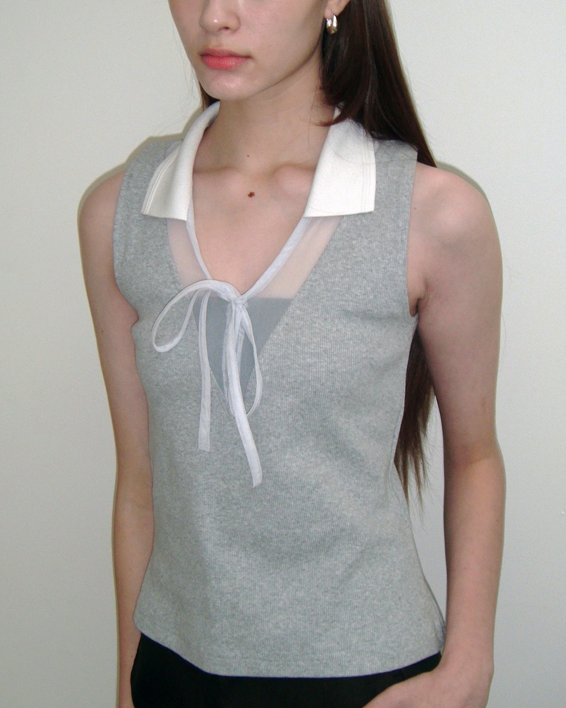Tashi Top in Grey
