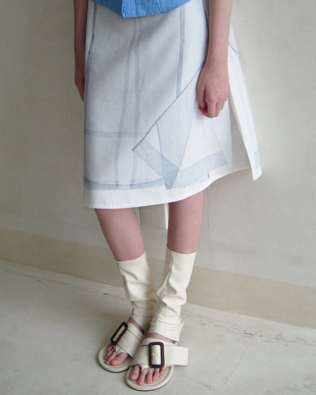 Double Midi Skirt