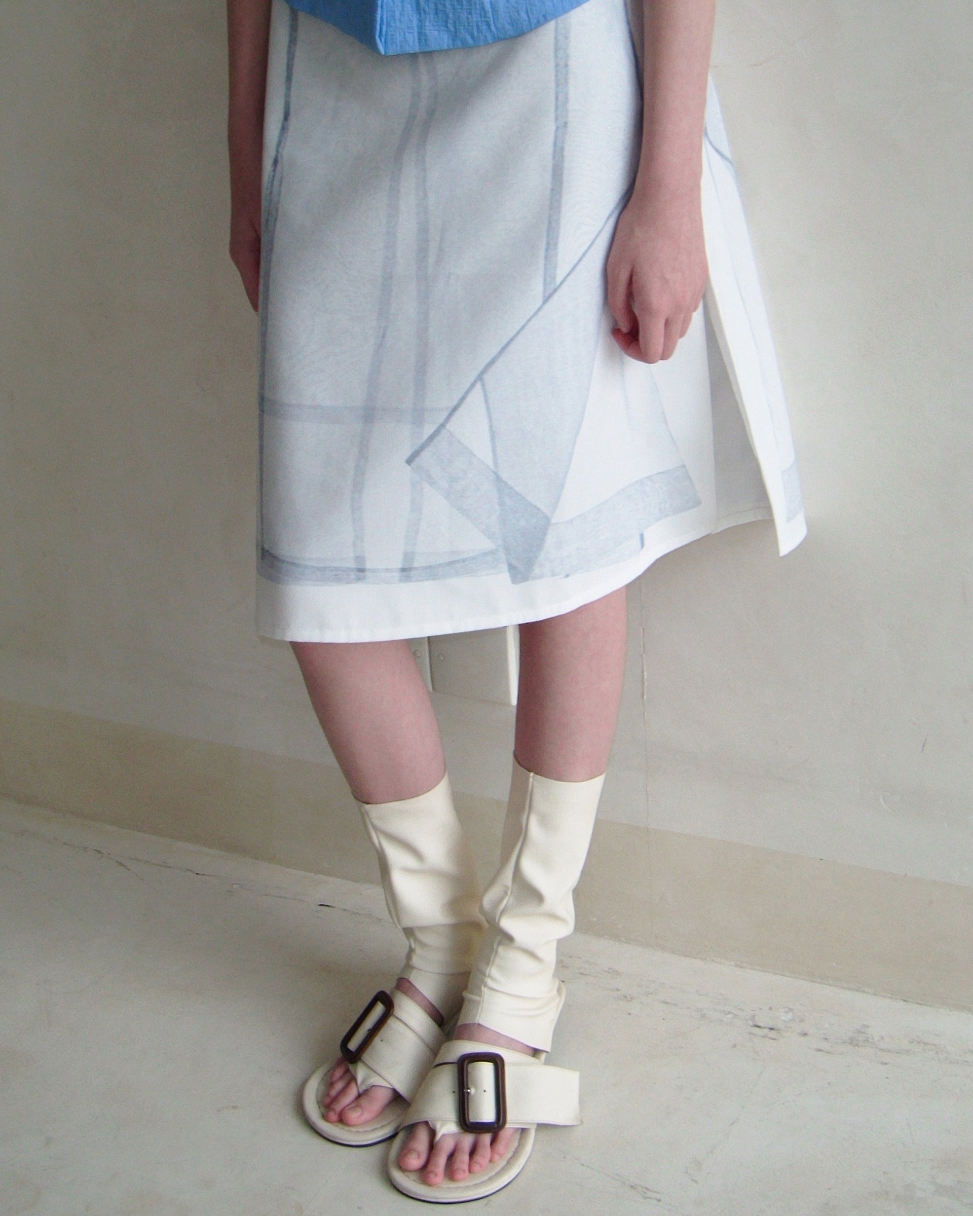 Double Midi Skirt