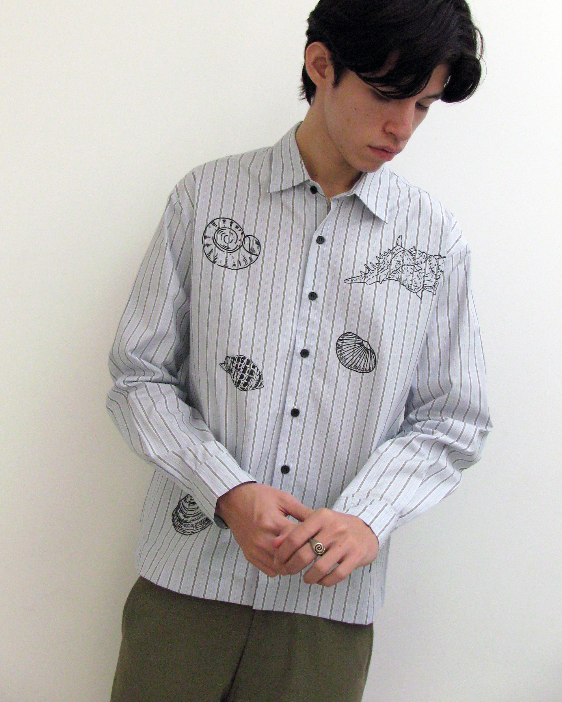 Shell Shirt in Blue