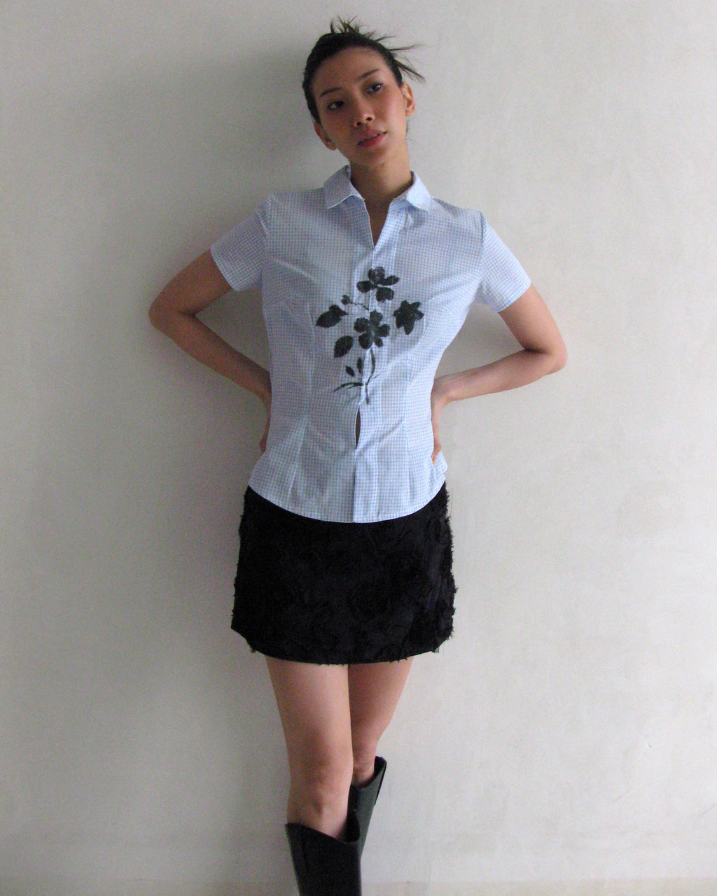 Poppy Shirt in Gingham