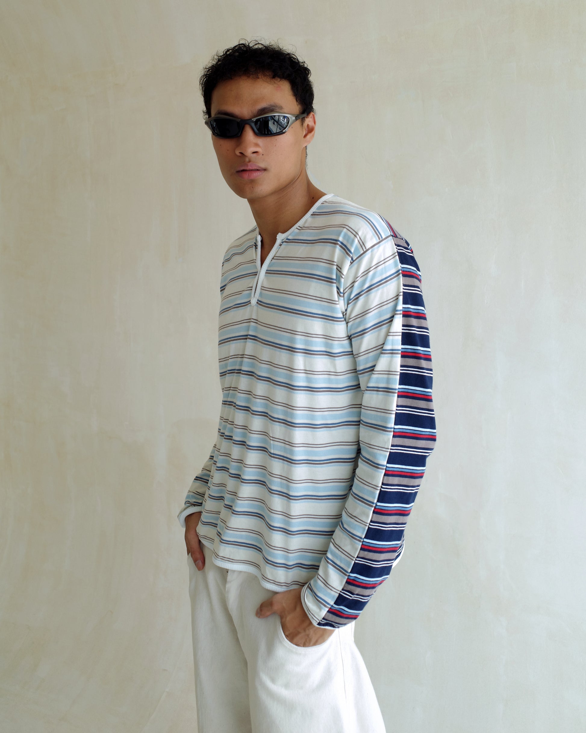 Jeremy Two-tone Crewneck