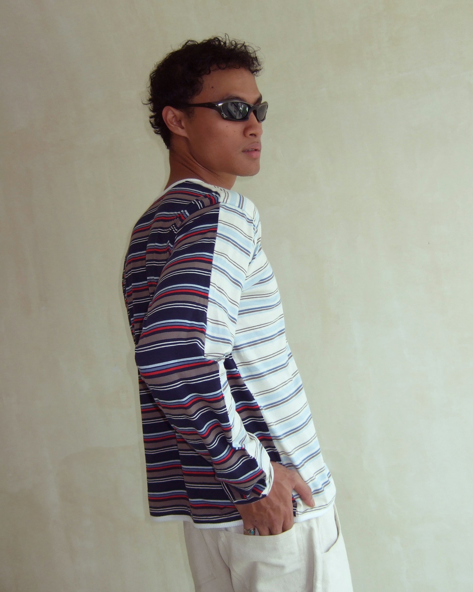 Jeremy Two-tone Crewneck