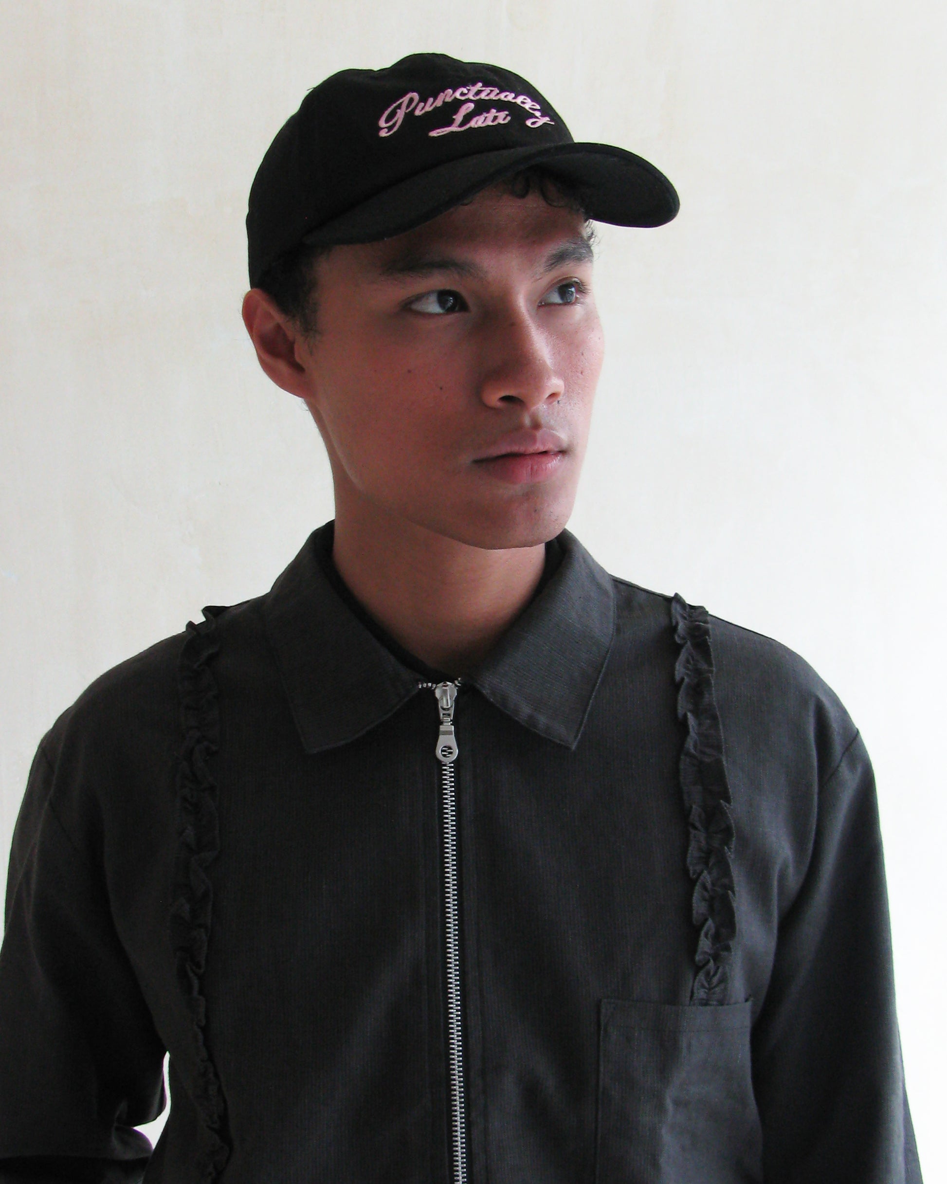 Late Cap in Black