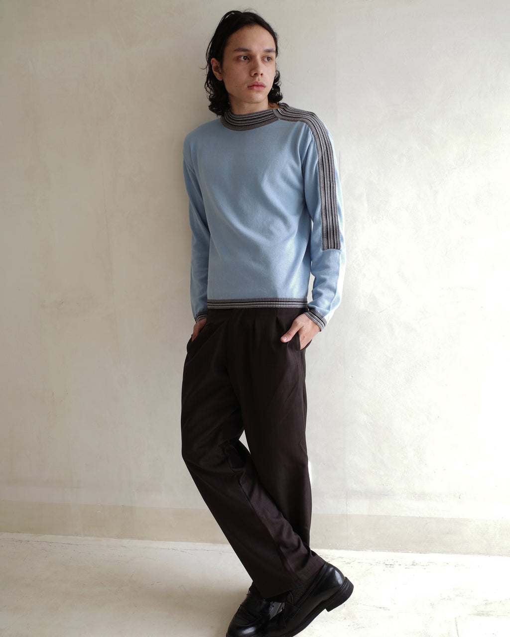 Don Trousers in Dark Brown