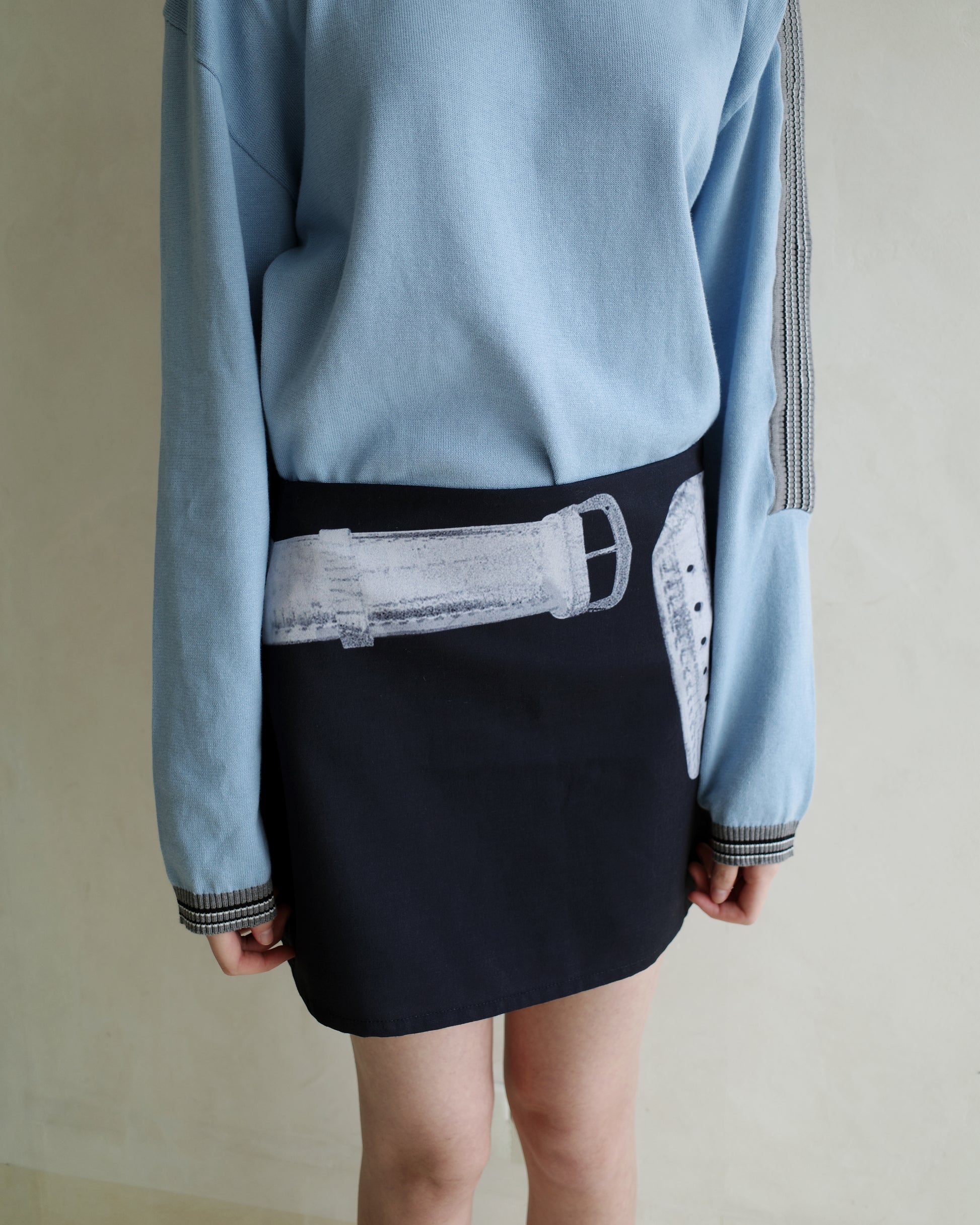 Belt Mini Skirt