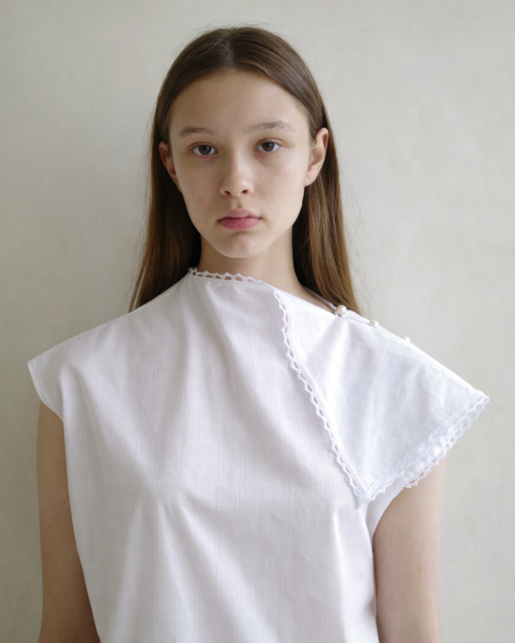 New Nara Top in White