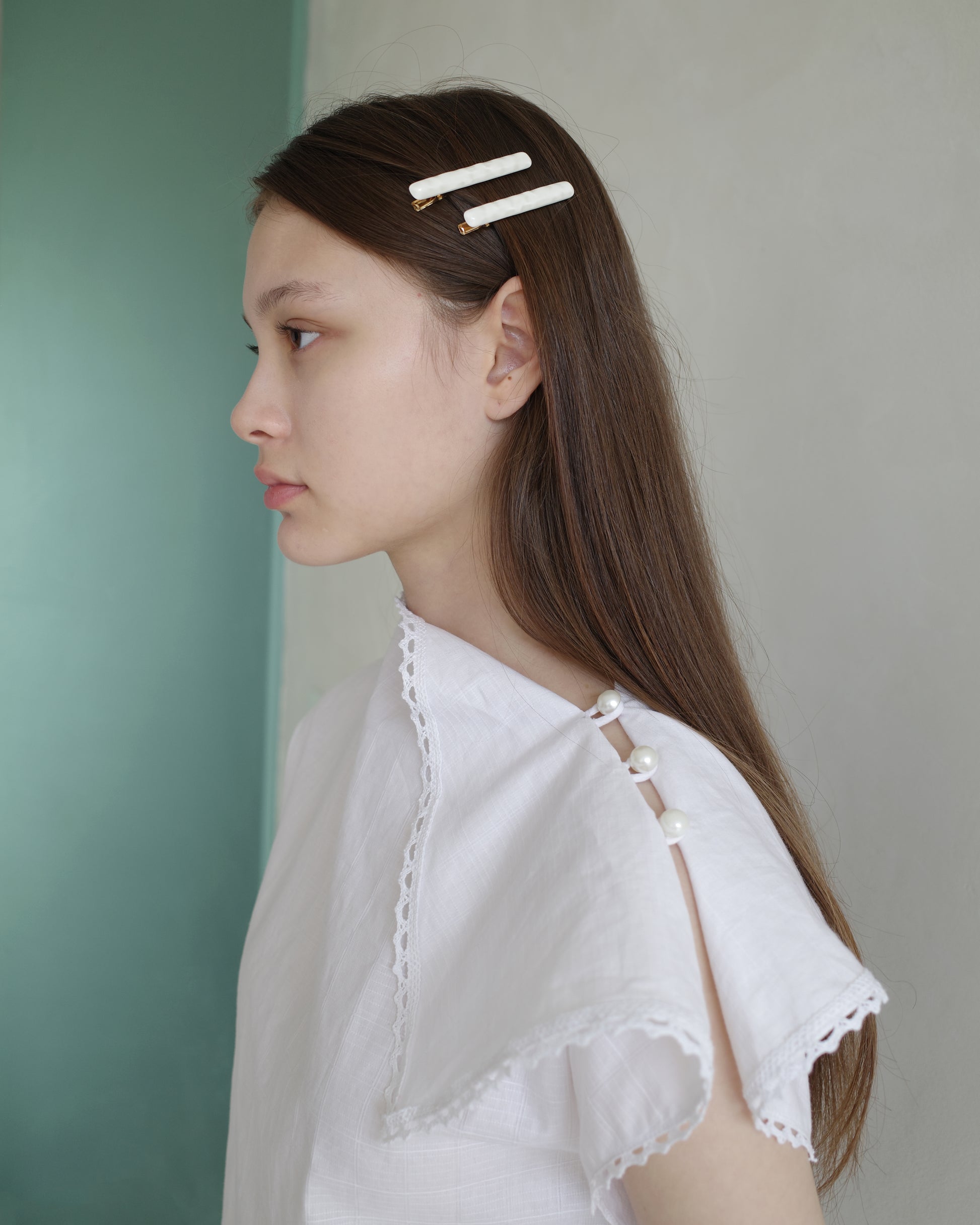 New Nara Top in White