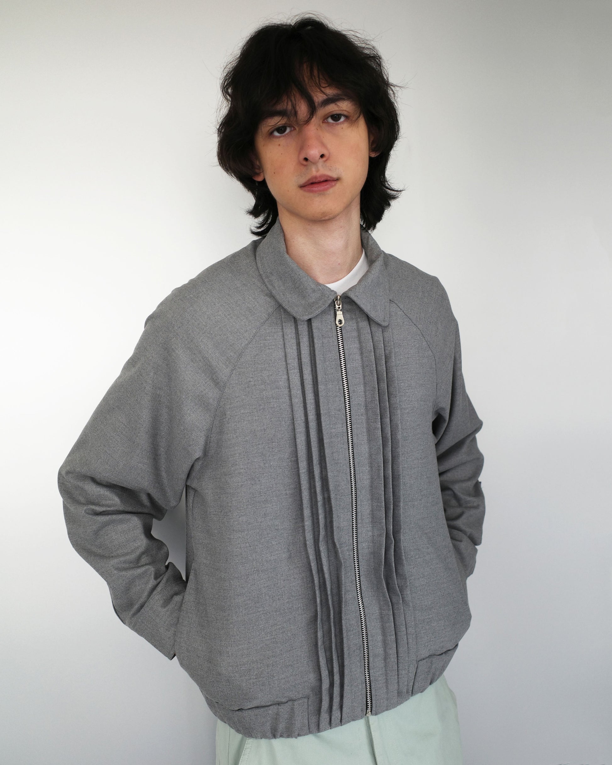 Crowd Jacket in Grey