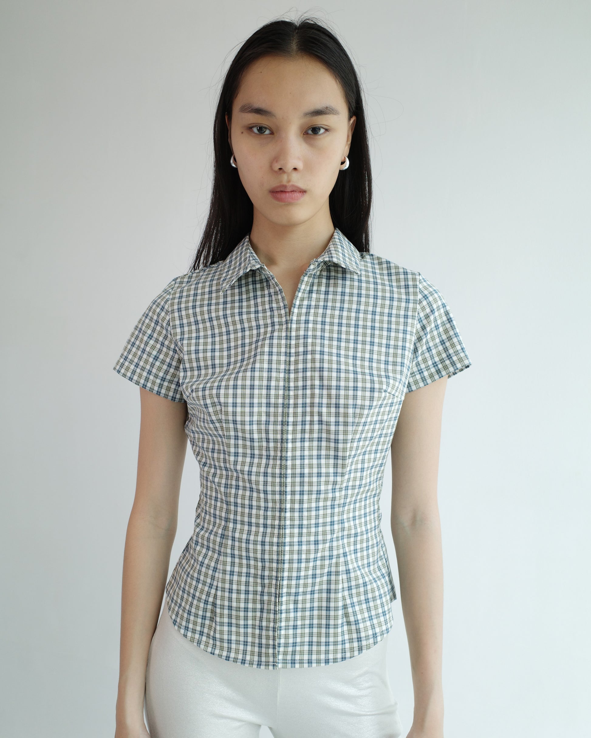Alpen Shirt in Olive Checkered