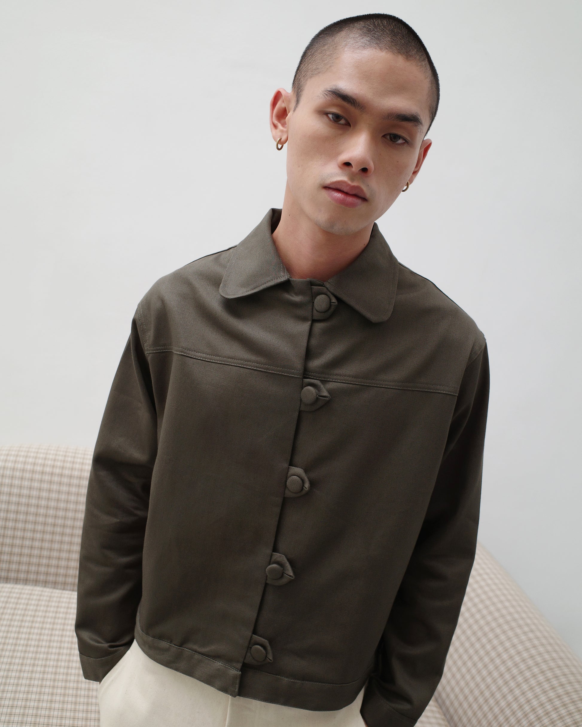 Knoll Jacket in Army Green